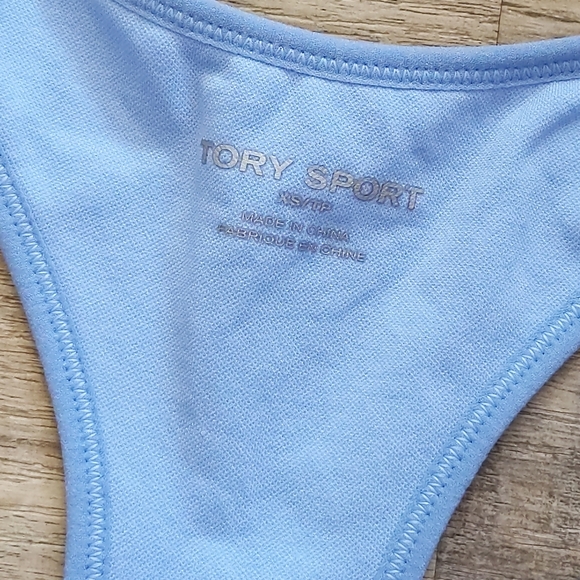 Tory Burch Sport Leggings + Bra Set Blue Size XS - Picture 3 of 14